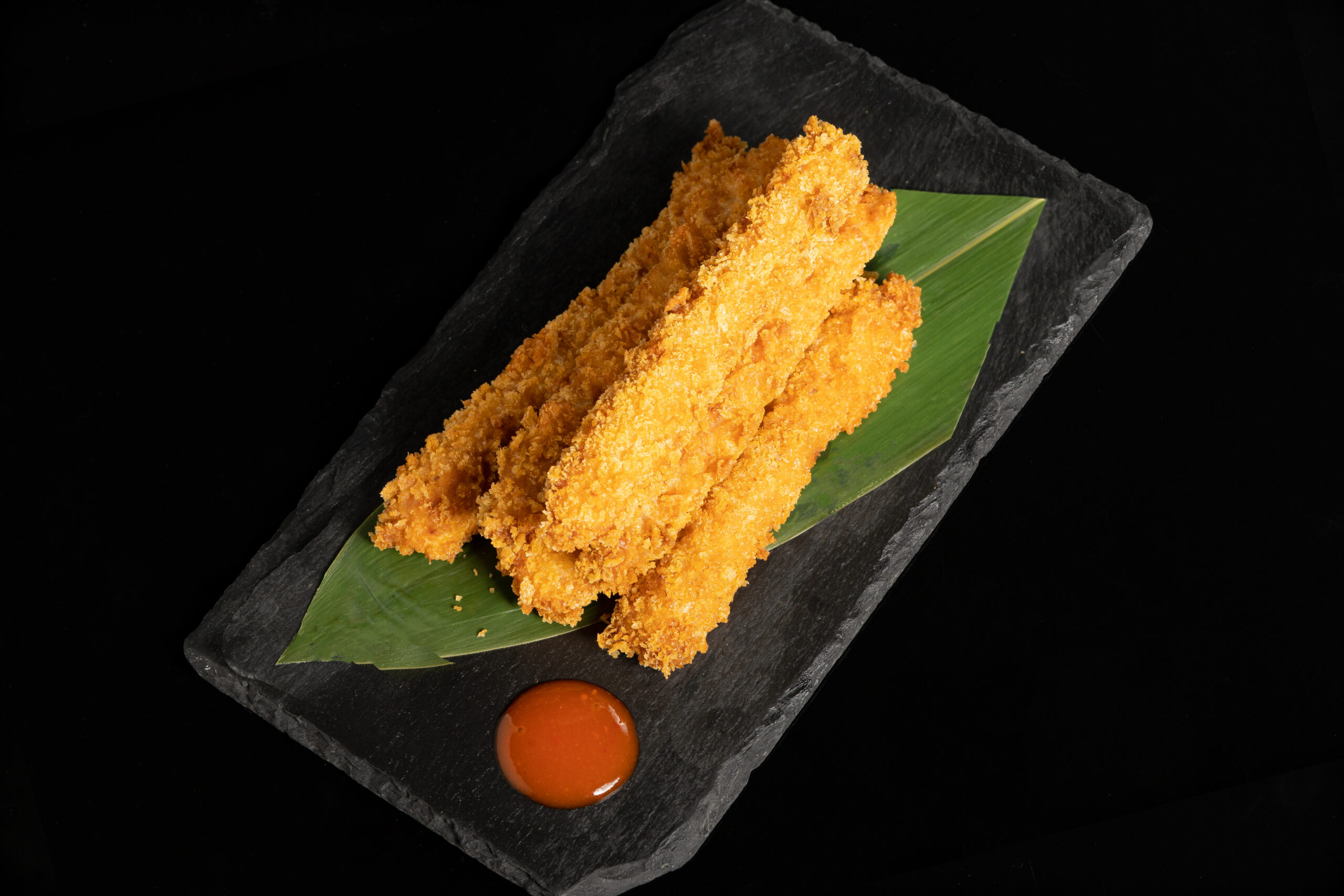 Tempura salmon sticks Bubo