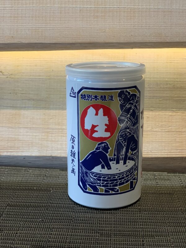 Sake 180 ml Can Azumatikishi Nama